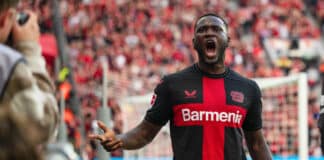 Victor Boniface honoured AGAIN at the BayArena