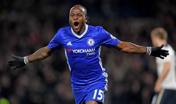 Victor Moses, former teammates with Eden Hazard
