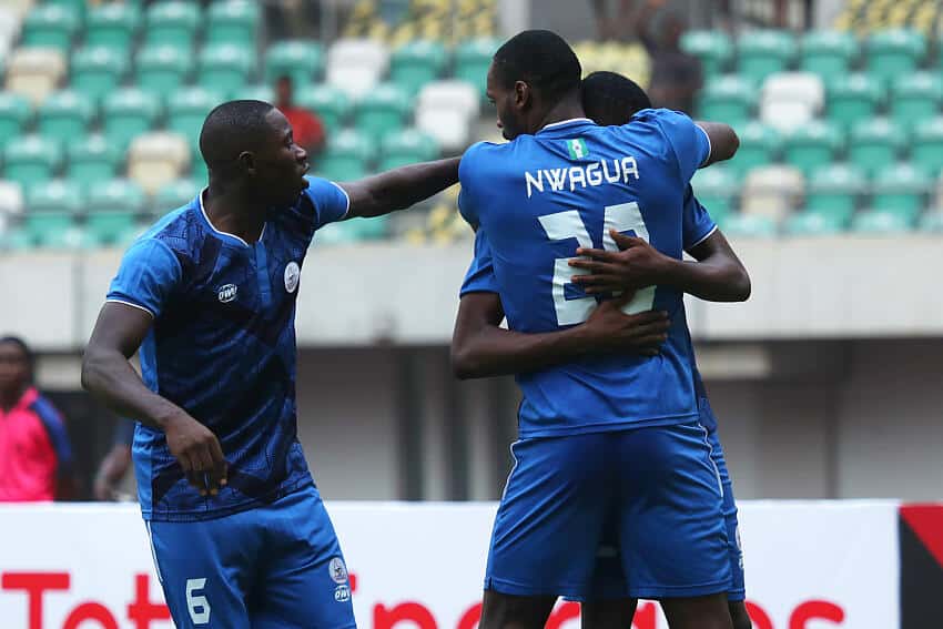 Rivers United players