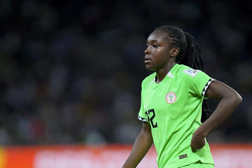 Nigerian footballer, Michelle Alozie