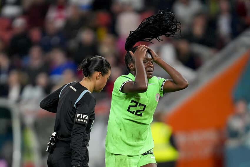 Nigerian footballer, Michelle Alozie