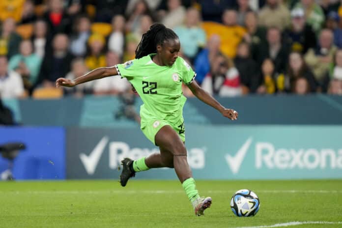 Michelle Alozie is cold! Super Falcons star does the unexpected with admirer&acirc;s gift