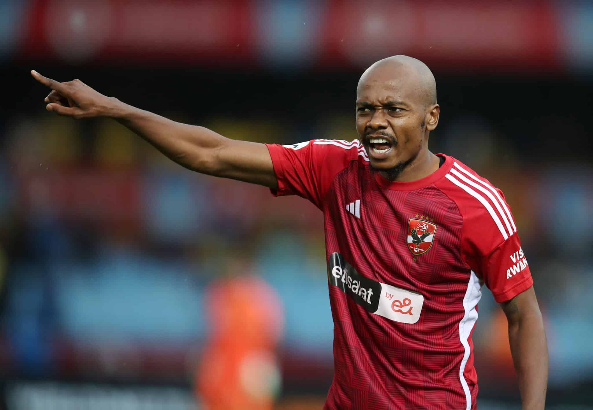 Percy Tau of Al Ahly during the African Football League 2023