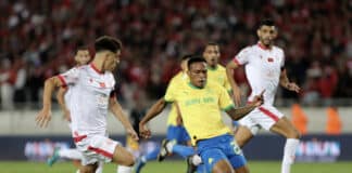 Sundowns get crucial away goal in defeat to Wydad in the African Football League final