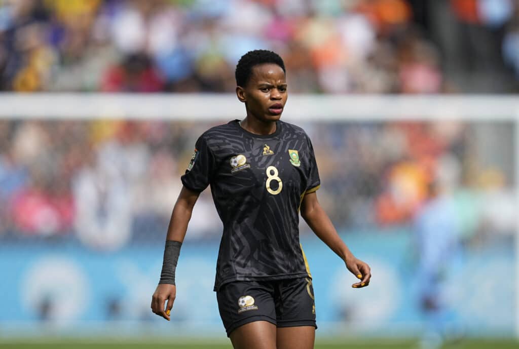 Banyana Banyana held by Burkina Faso in WAFCONQ first-leg 1 ICONSPORT sipausa 47681297