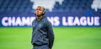 Osimhen falls short against rumored suitors as Napoli succumbs to Real Madrid