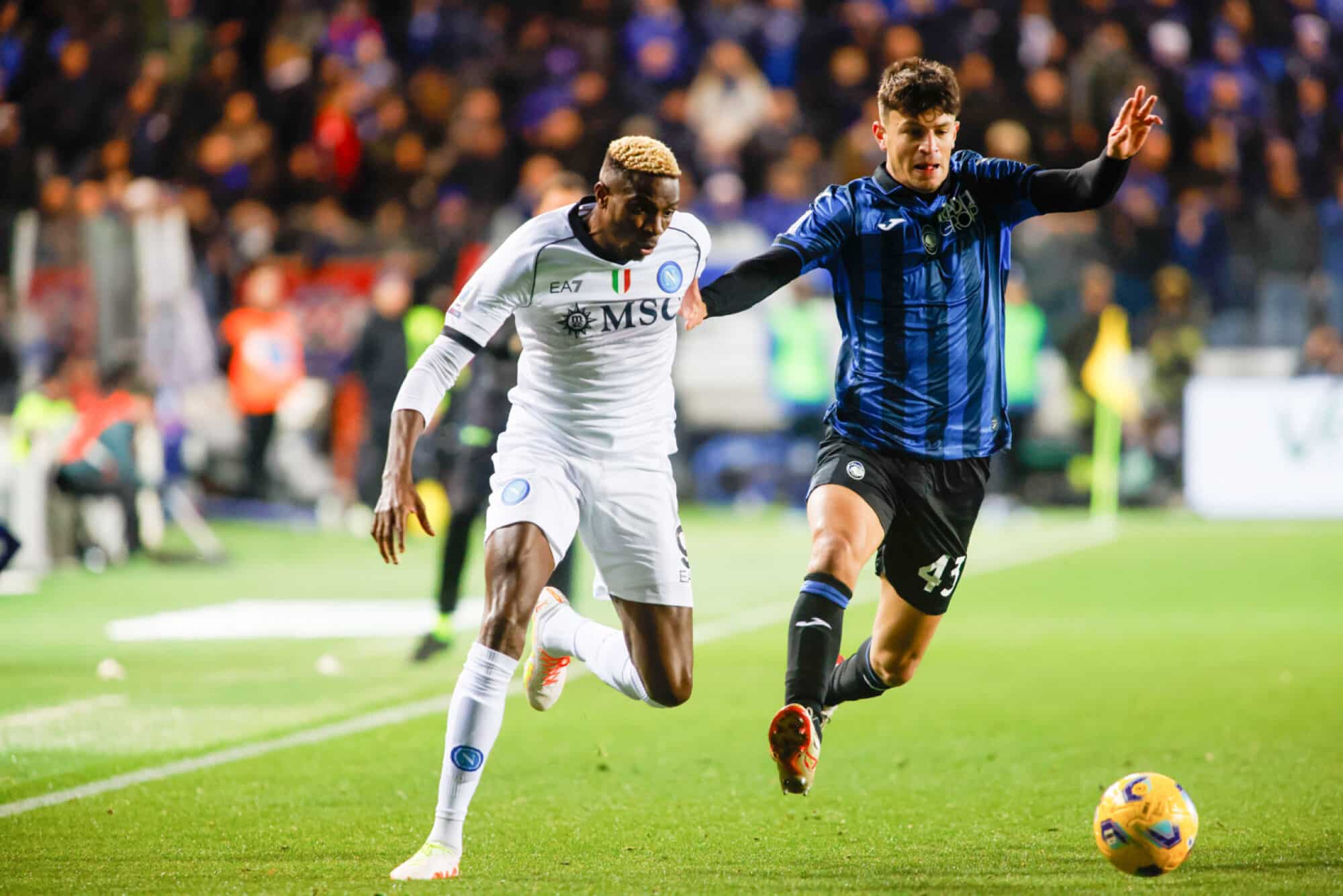 Victor Osimhen in action for Napoli