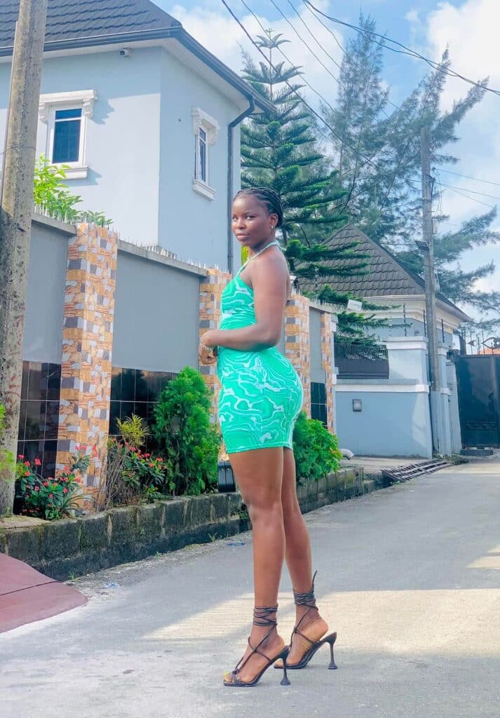 Christiana Obia posing for a picture