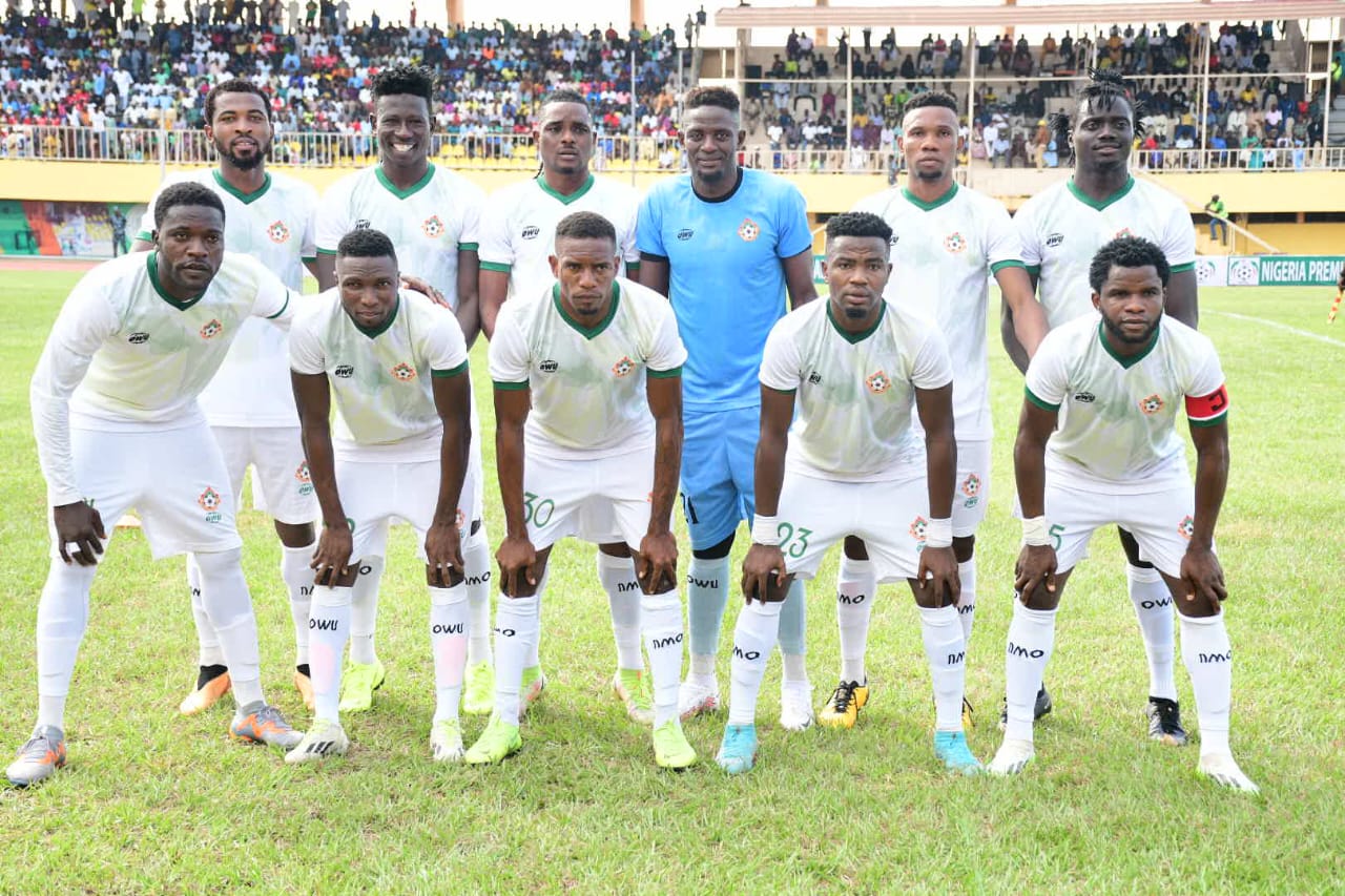 Kwara United line up ready for Enyimba