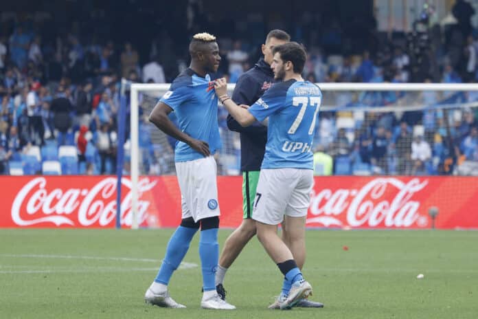 Osimhen handicapped? 5 times Napoli players refused to pass to Nigeria striker