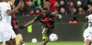 Victor Boniface on target as Bayer Leverkusen thrash Frankfurt