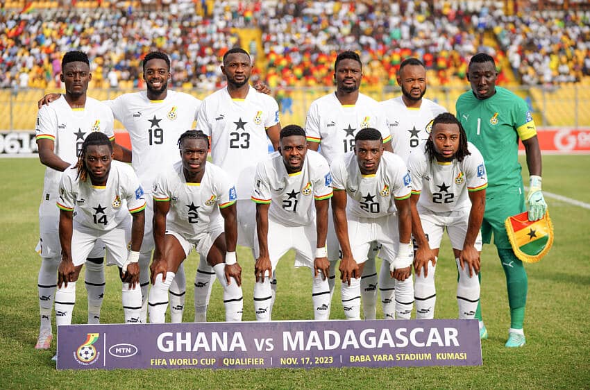 Ghana football team photo