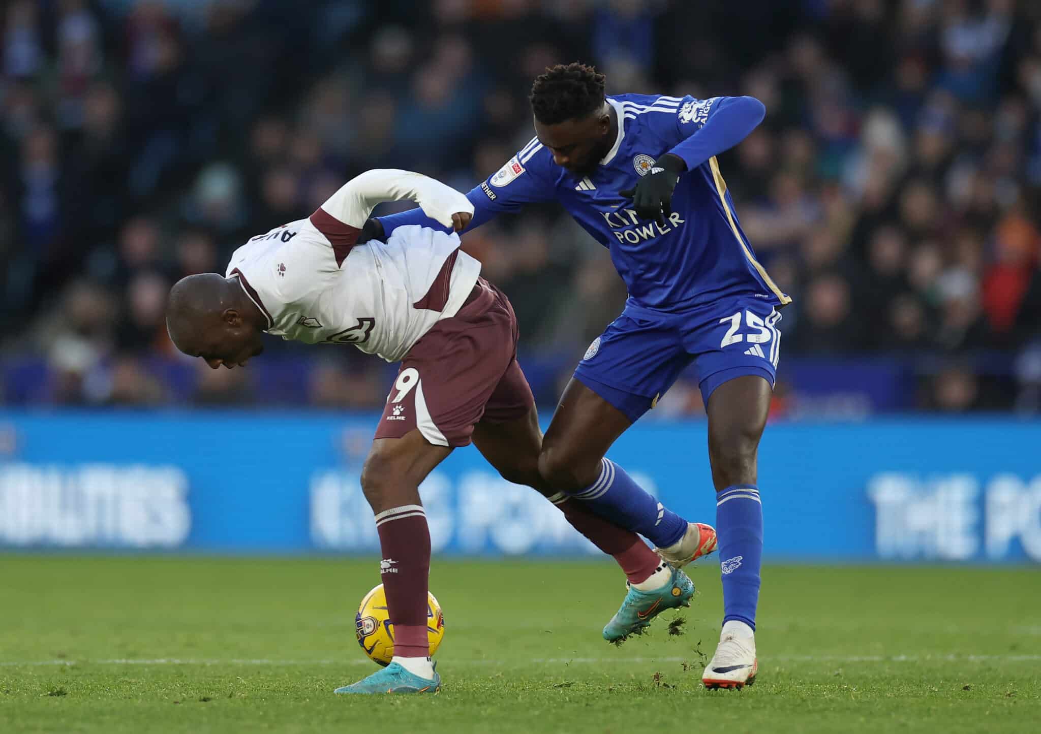 Wilfred Ndidi has one Championship goal for the Foxes