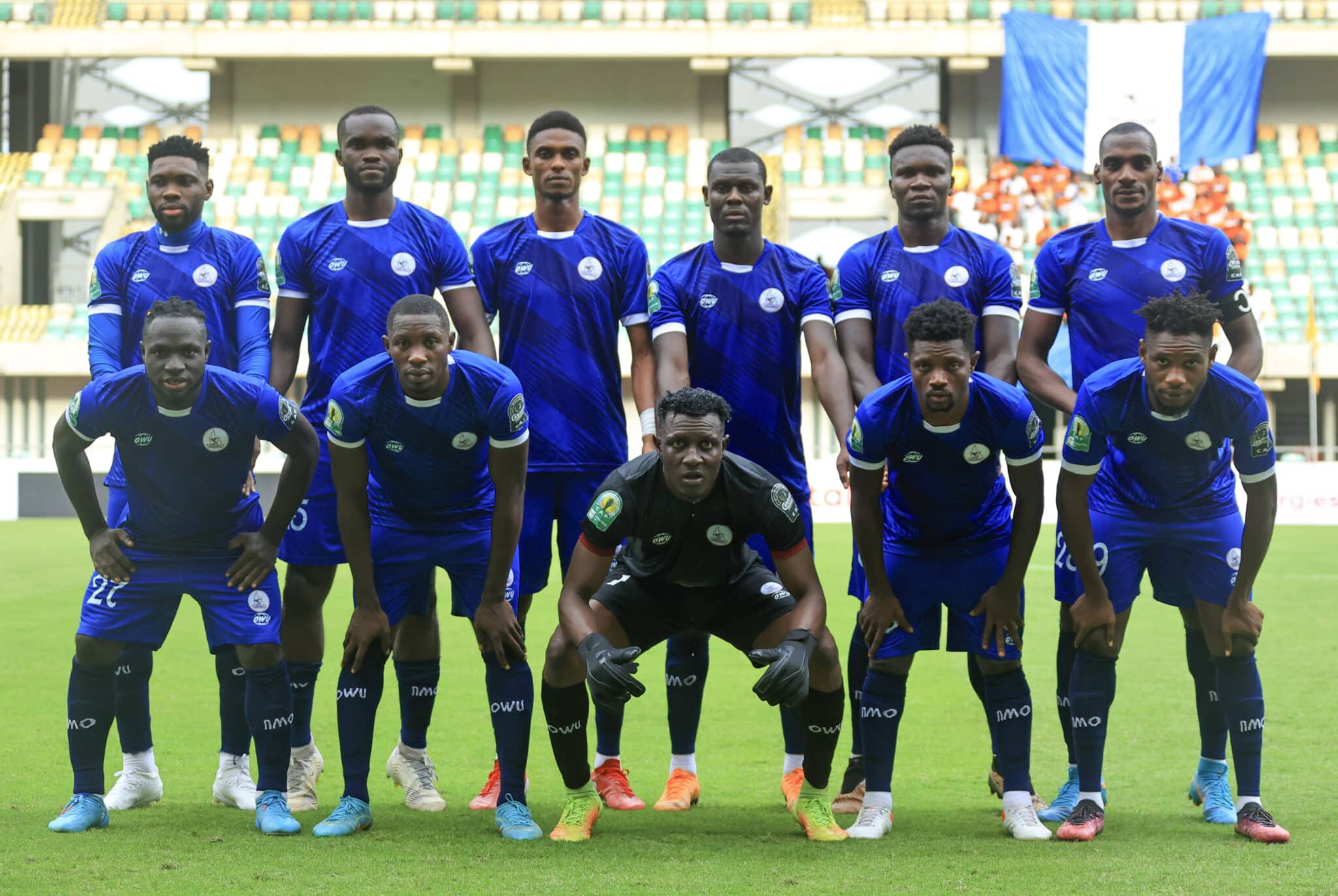 Rivers United line-up