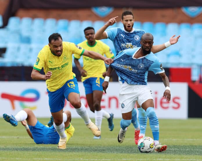 Short-handed Pyramids hold their own against Mamelodi Sundowns in goalless clash