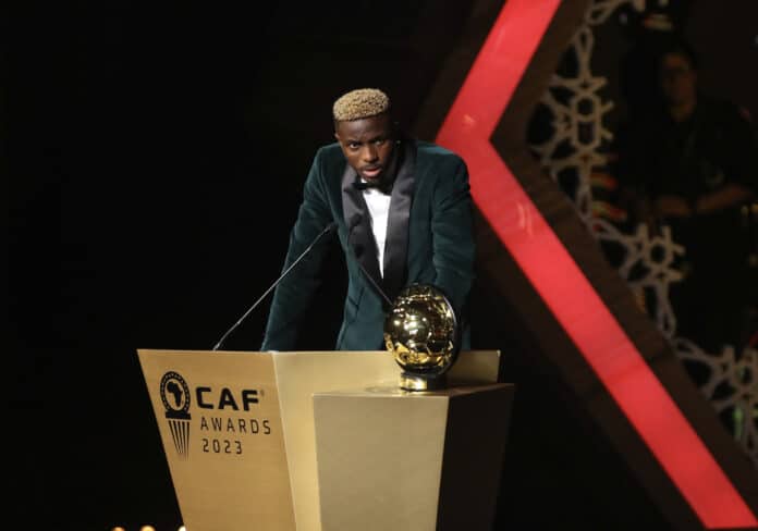 &lsquo;Osimhen crowned the King of African football at CAF Awards 2023&rsquo;