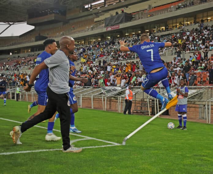 Shandre Campbell inspires Supersport United to a comeback win over Orlando Pirates