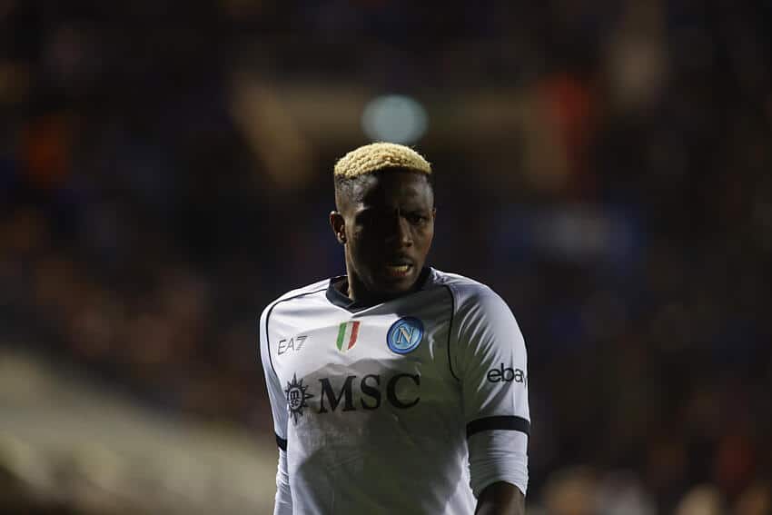 Victor Osimhen in action for Napoli