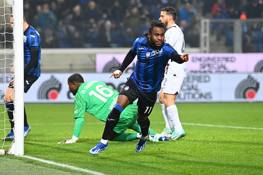 Ademola Lookman in action for Atalanta