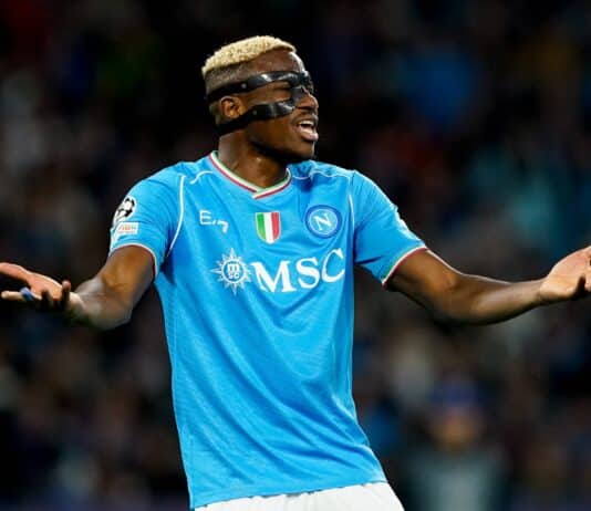 Victor Osimhen bags hat-trick in Napoli&rsquo;s rout of Sassuolo