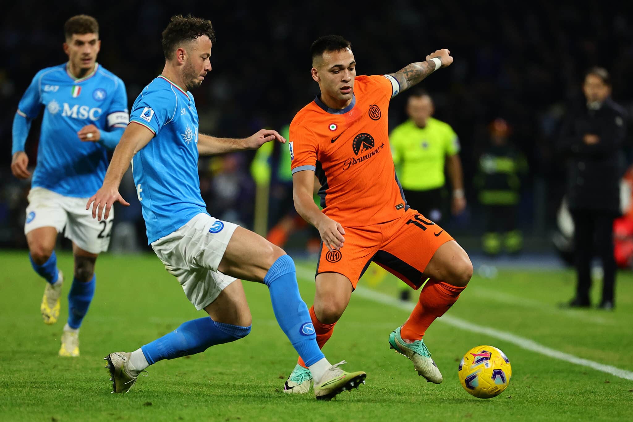 Paolo Cannavaro claims Lautaro martinez is not better than osimhen