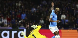 Osimhen scores first Champions League goal this season