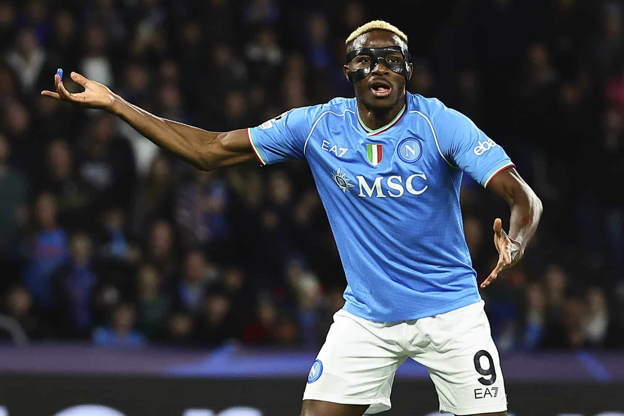 Osimhen worried about the lack of supply