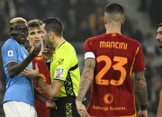 Napoli manager &lsquo;pardons&rsquo; Victor Osimhen for red card against Roma
