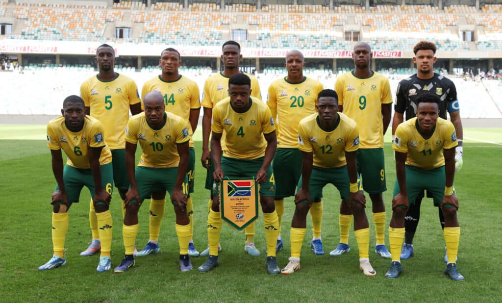 Bafana Bafana team photo