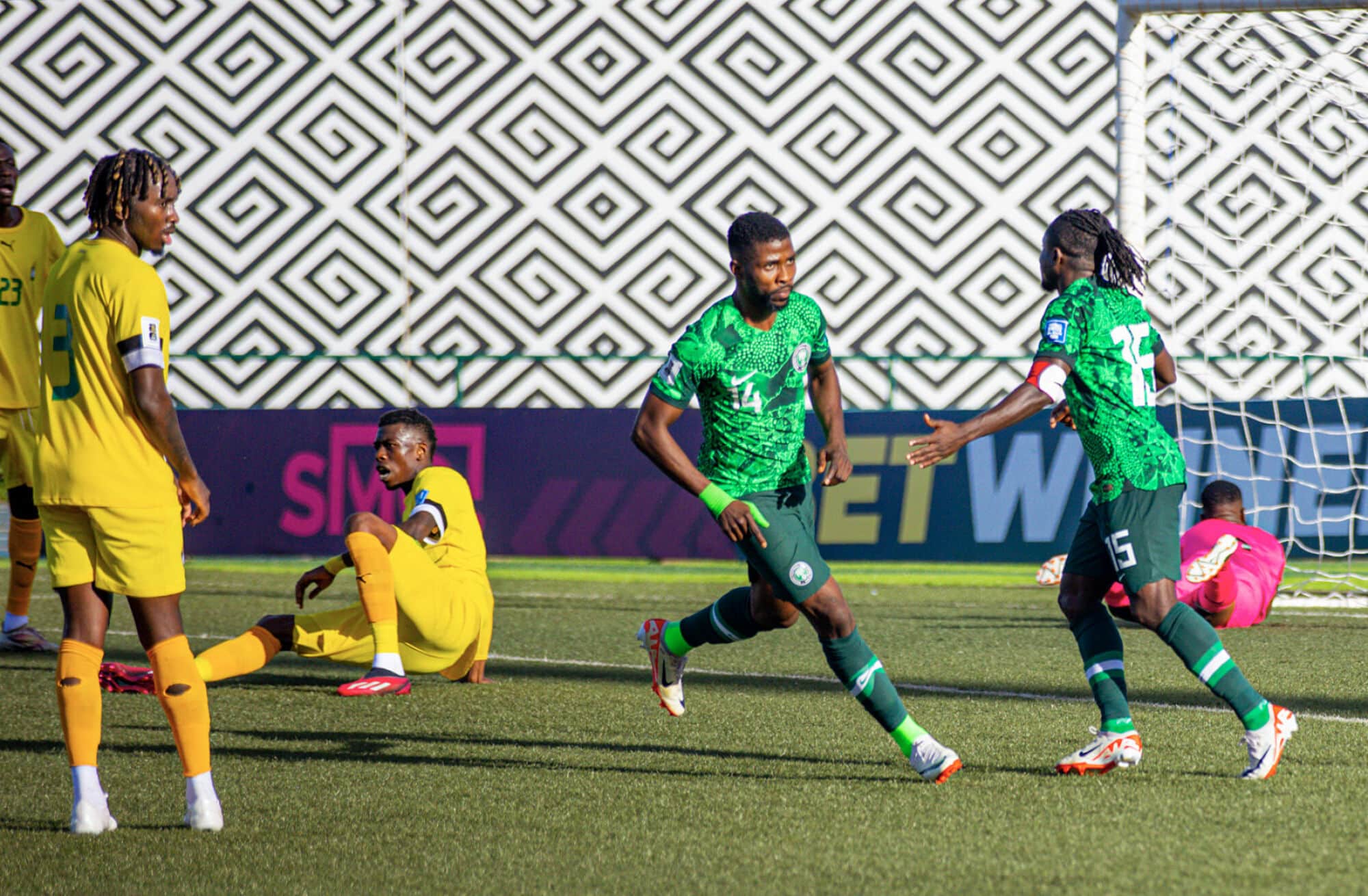 Kelechi Iheanacho in action for the Super Eagles