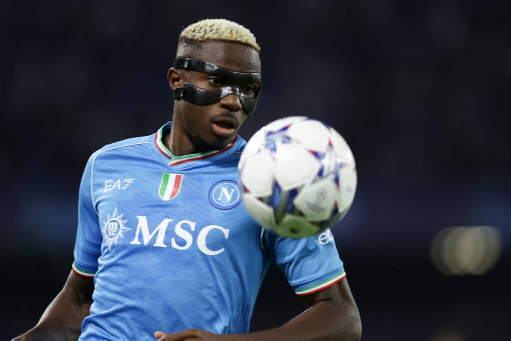 Victor Osimhen in action for Napoli