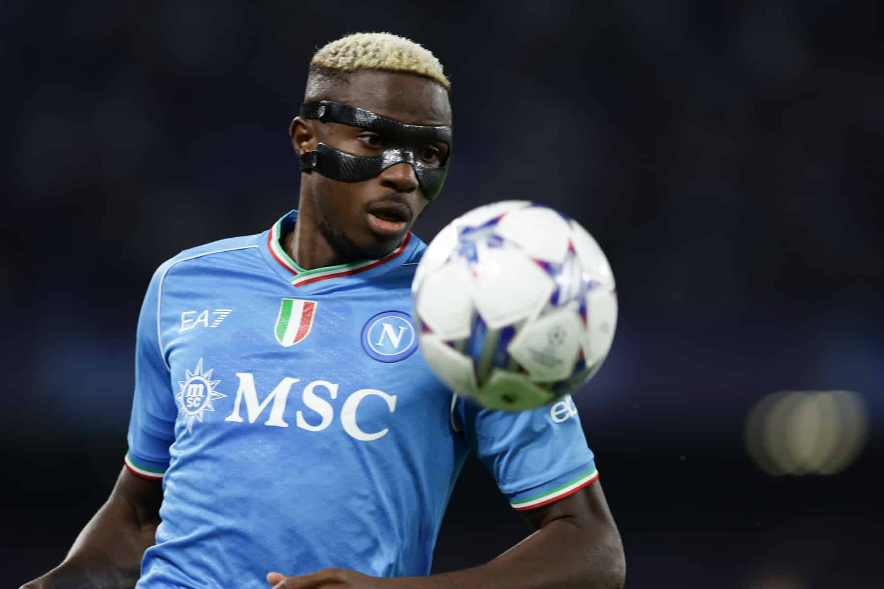 Victor Osimhen in action for Napoli