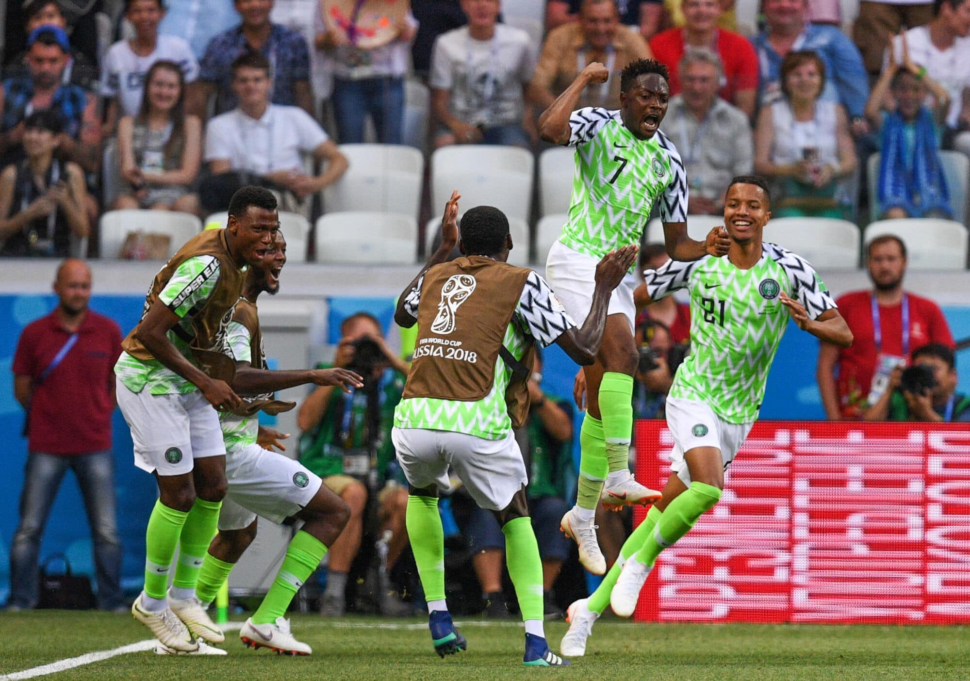 Super Eagles Nike jersey of 2018