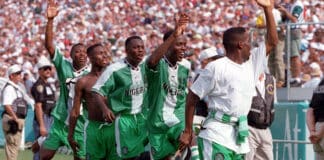 When Nigeria secured Africa&rsquo;s first Olympic football gold medal
