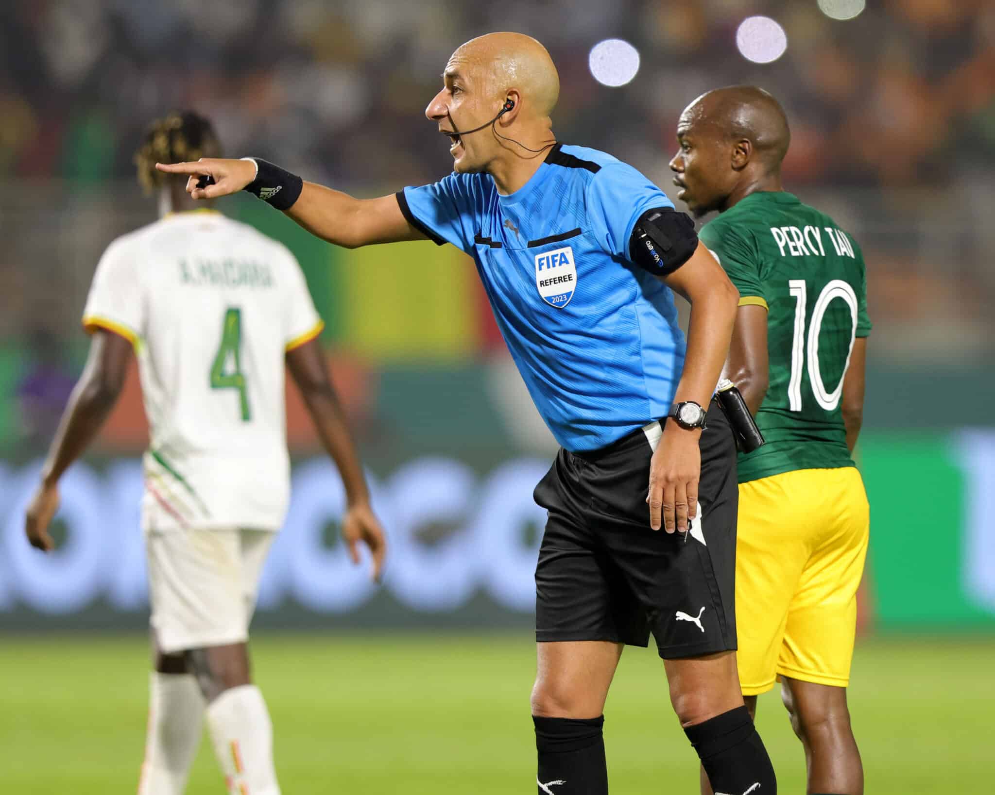 AFCON 2023 Officiating: Mohamed Adel awarded South Africa a penalty against Mali
