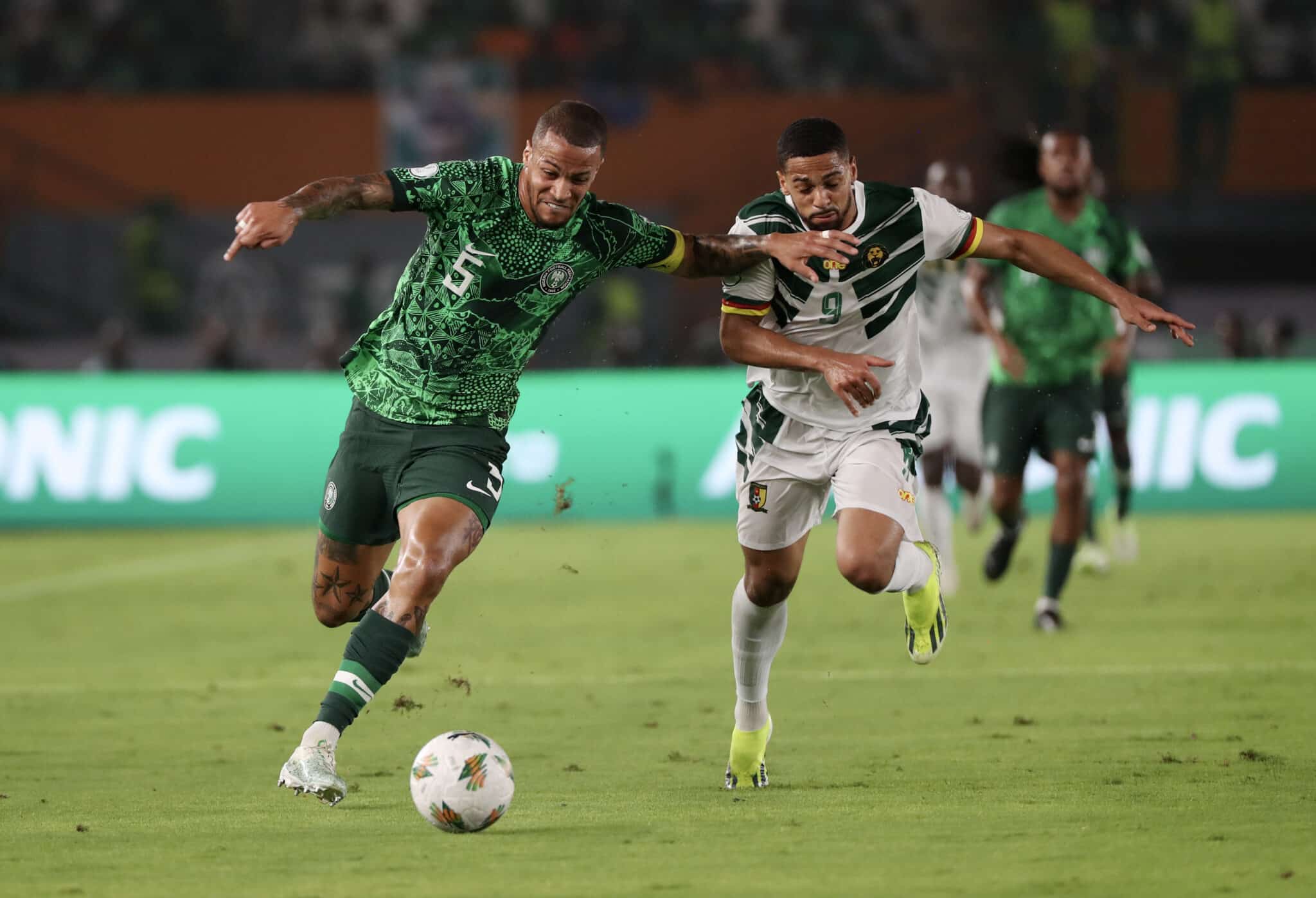 Super Eagles defender Troost-Ekong marshalled a tight defence