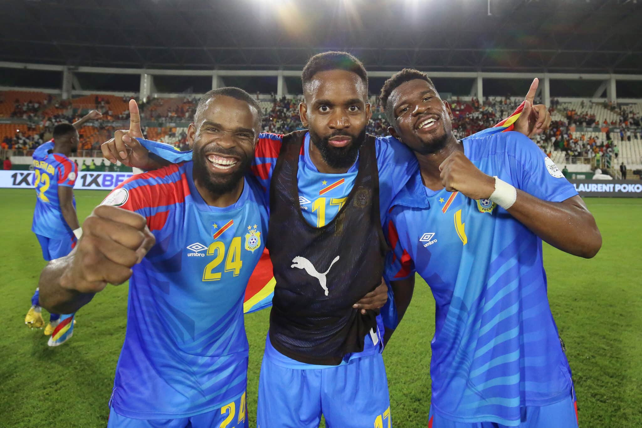DR Congo in the quarter finals