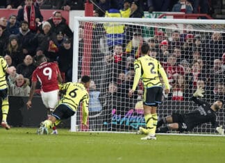 Taiwo Awoniyi back on the score sheet in return to action