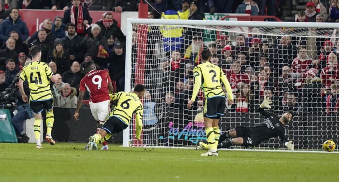 Taiwo Awoniyi back on the score sheet in return to action