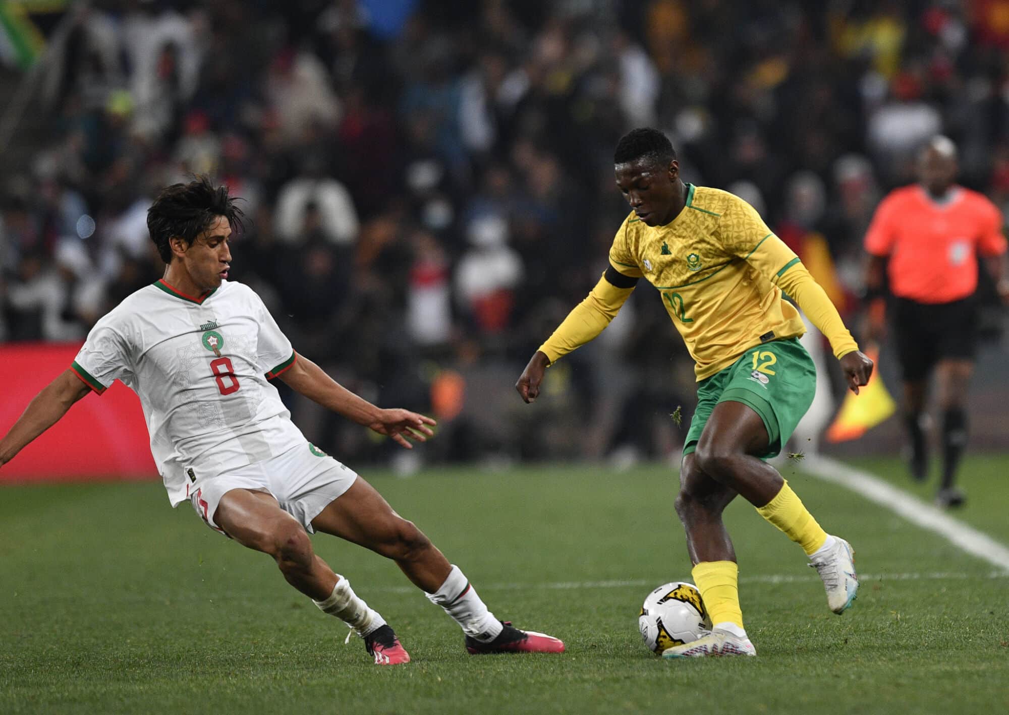 Morocco vs South Africa lineups 