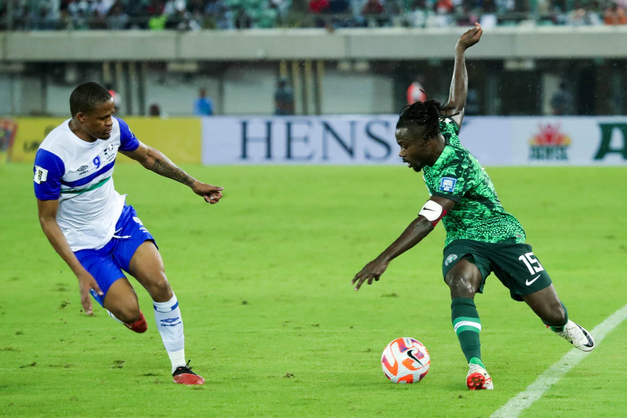 Moses Simon missed a penalty in the Nigeria vs Guinea game