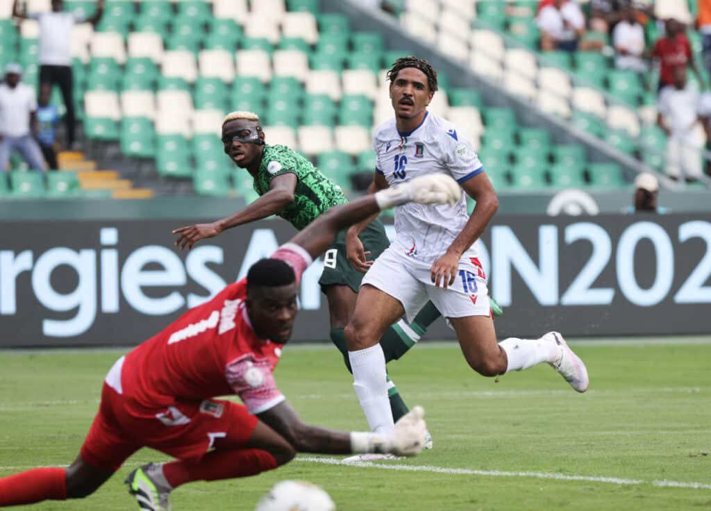 Victor Osimhen missed several chances for the Super Eagles