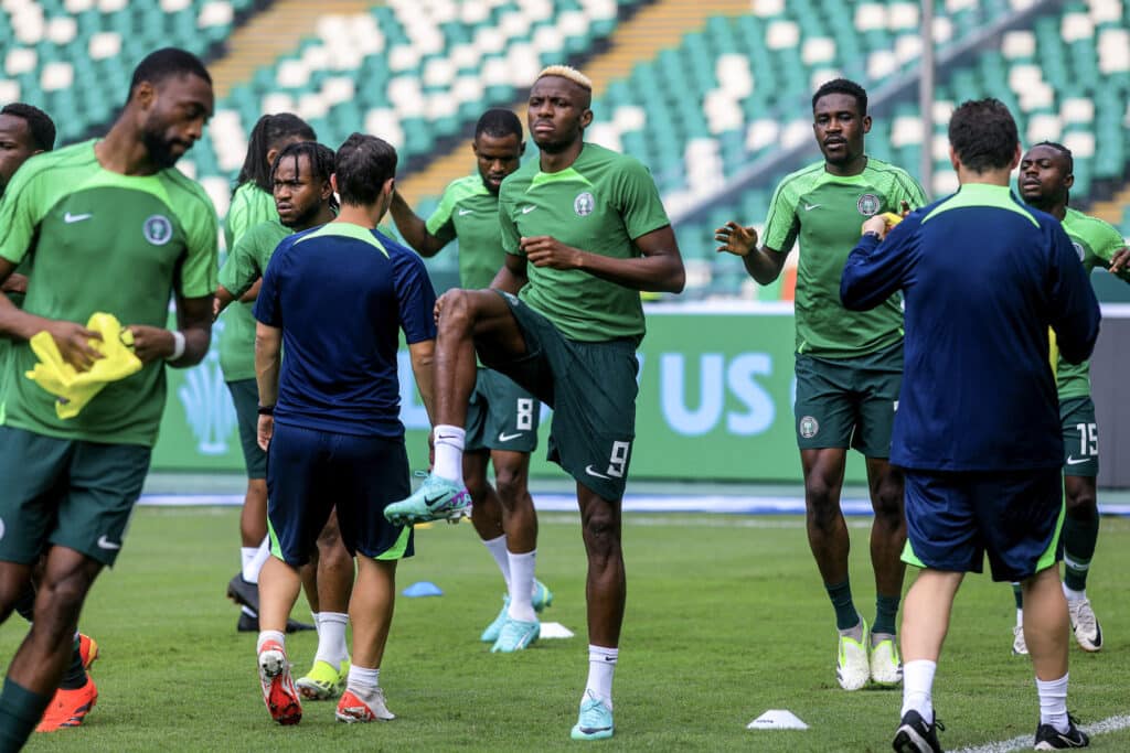 Super Eagles prepare for Cameroon