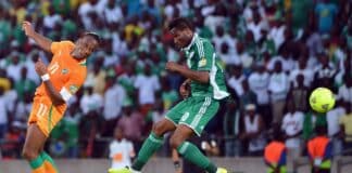 Top scorer in Ivory Coast vs Nigeria Super Eagles matches