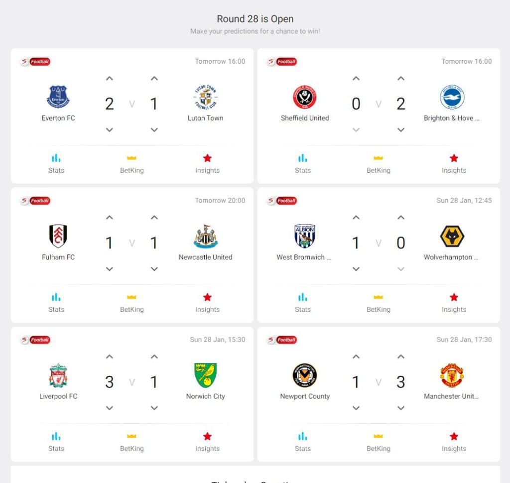 Our Superpicks prediction for round 28