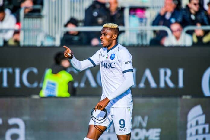 Victor Osimhen bags hat-trick in Napoli&rsquo;s rout of Sassuolo