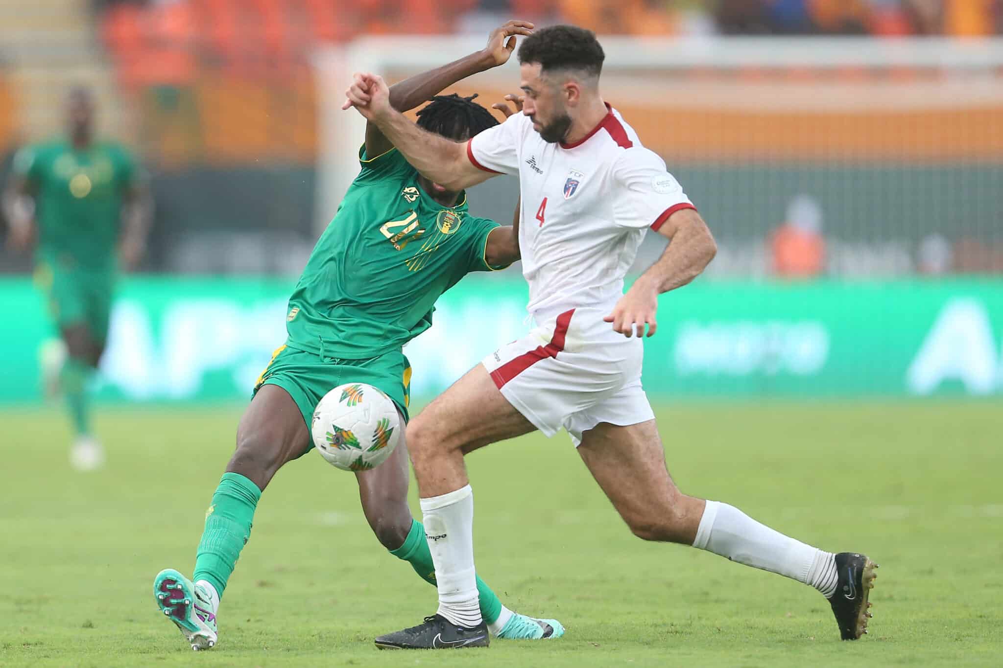 Roberto Lopes in the Bafana Bafana vs Cape Verde combined XI