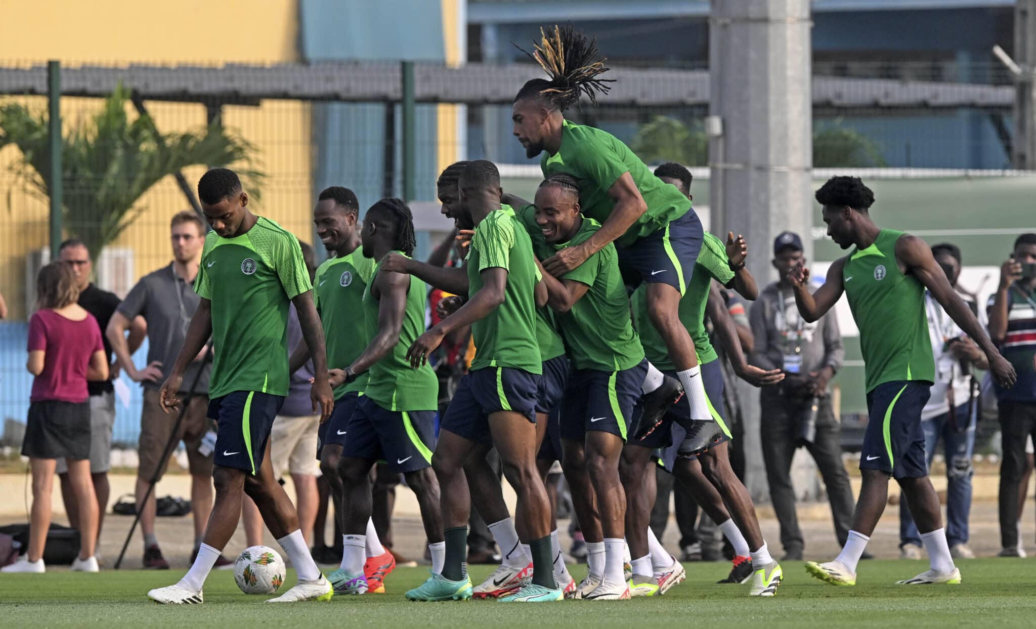 Super Eagles players receive match allowances and bonus