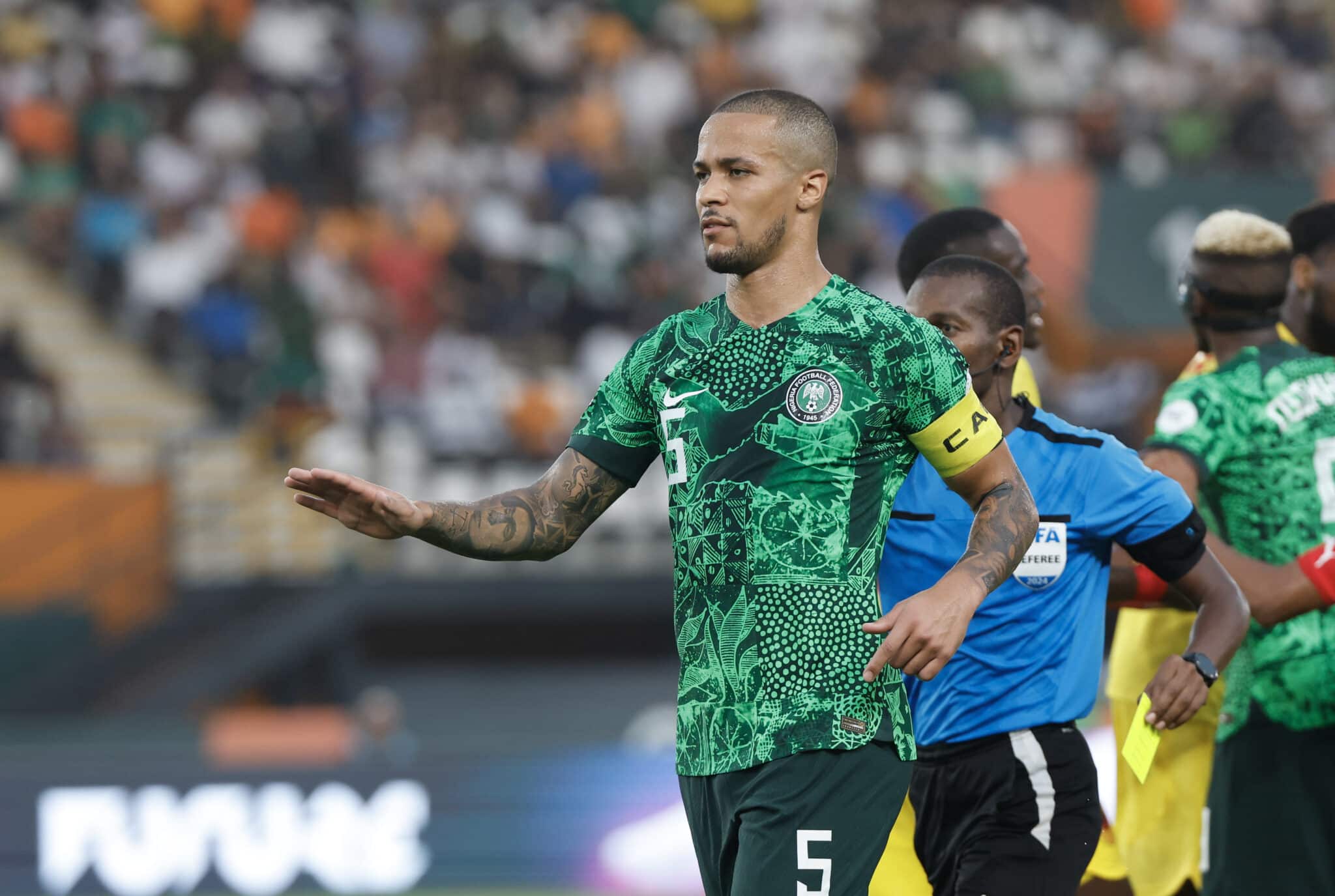 Nigeria vs Bafana Bafana: Ekong marshalling the defence