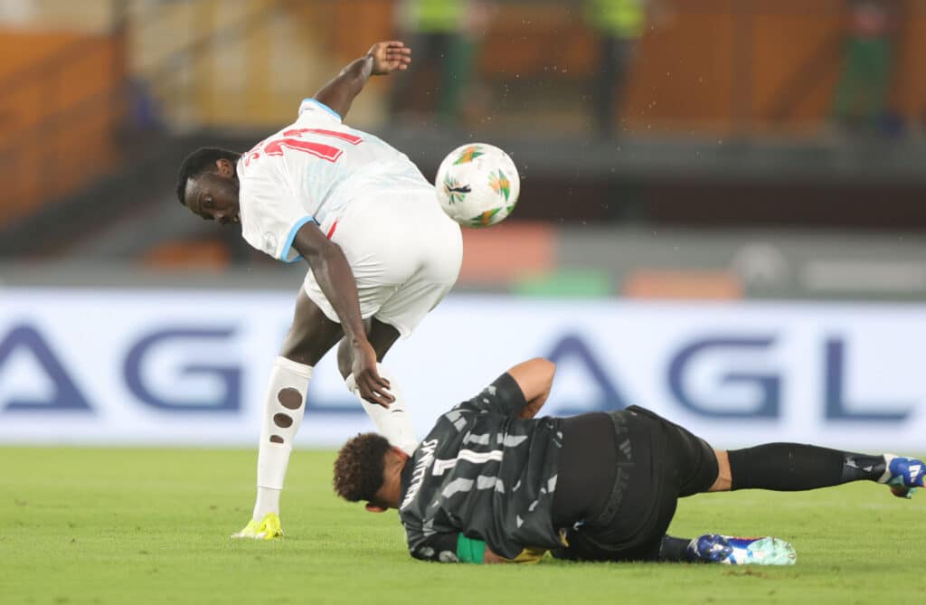 Mvumpa failed to round Bafana Bafana goalkeeper Ronwen Williams